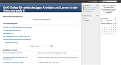 Desktop Screenshot of moodle.gek-unna.de